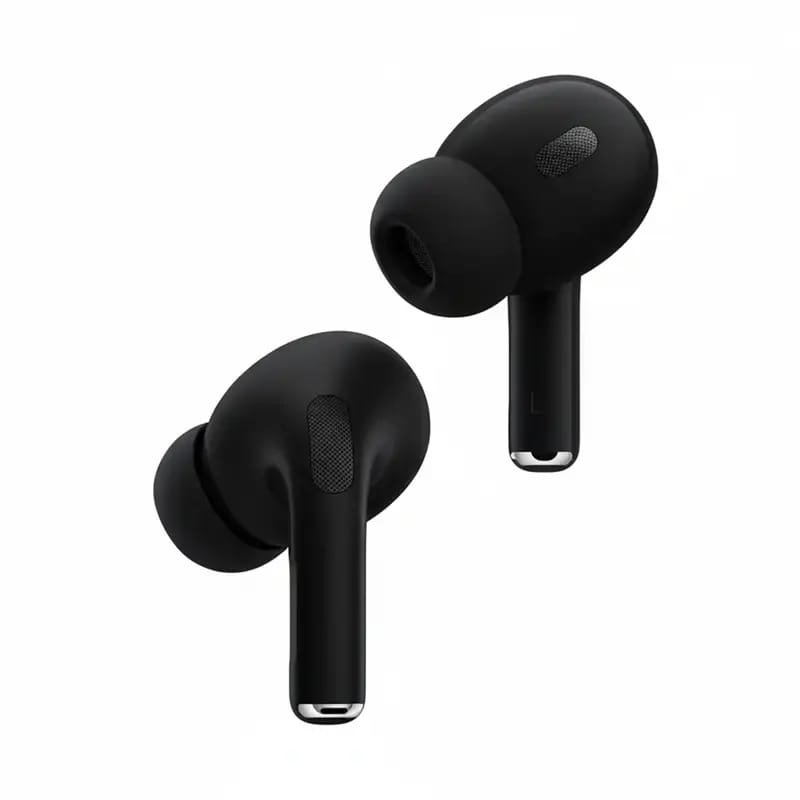 Magnet Buzzer Wireless Earbuds - Black Pouch | ANC/ENC Double Noise Reduction, Touch Control, Bluetooth Earphones